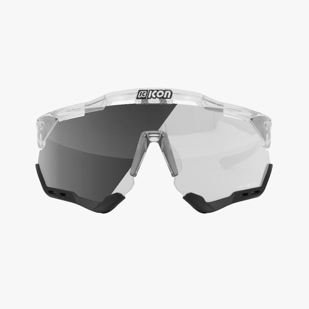 Scicon Aeroshade Occhiali Ciclismo Cristallo/Argento Rilascio limitato