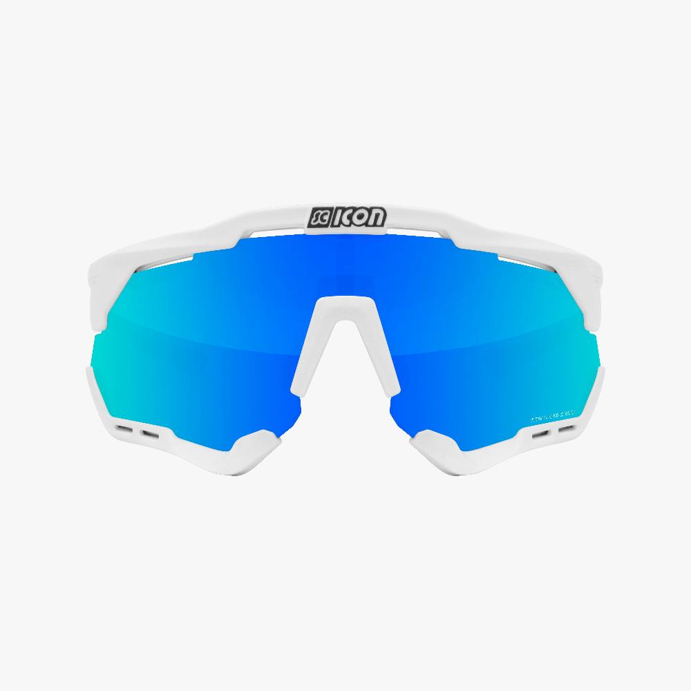 Scicon Aeroshade XL Occhiali Ciclismo Bianco/Blu Fino al 65% di sconto