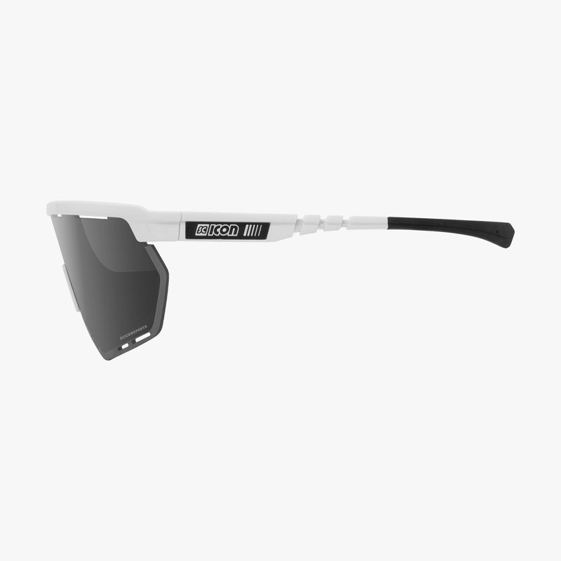 Scicon Aerowing Occhiali Ciclismo Bianco/Argento Consegna Veloce