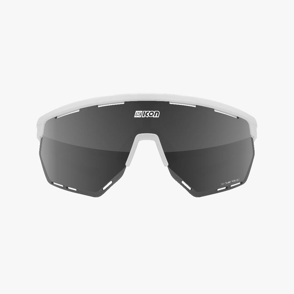 Scicon Aerowing Occhiali Ciclismo Bianco/Argento Promozione Limitata