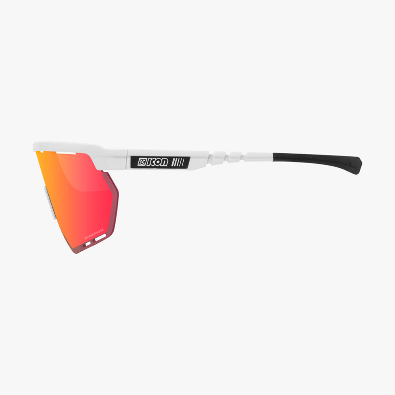 Scicon Aerowing Occhiali Ciclismo Bianco/Rosso Affare Del Giorno