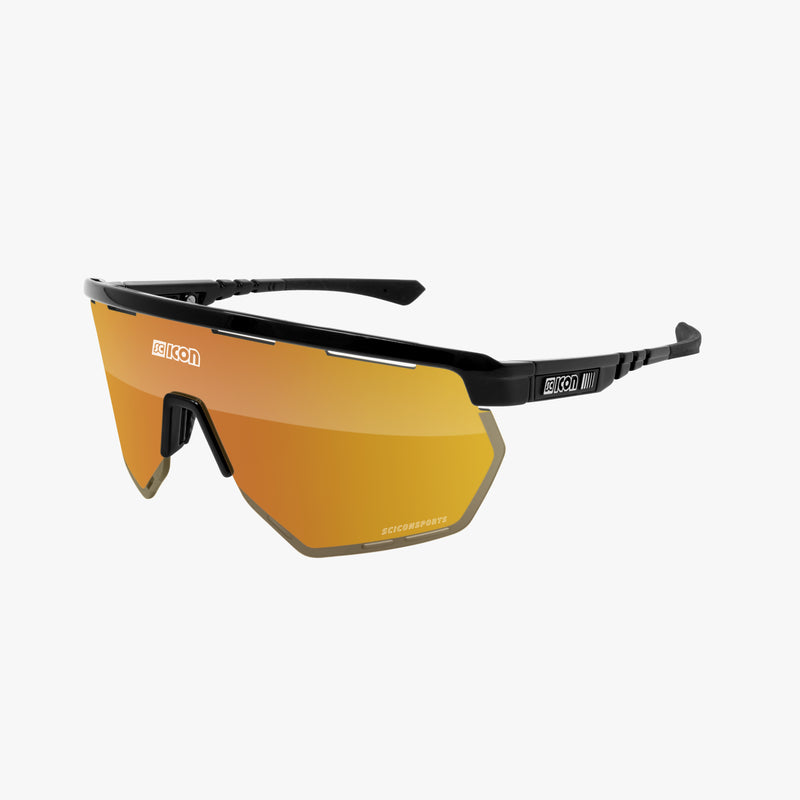 Scicon Aerowing Occhiali Ciclismo Nero/Bronzo Convenienza