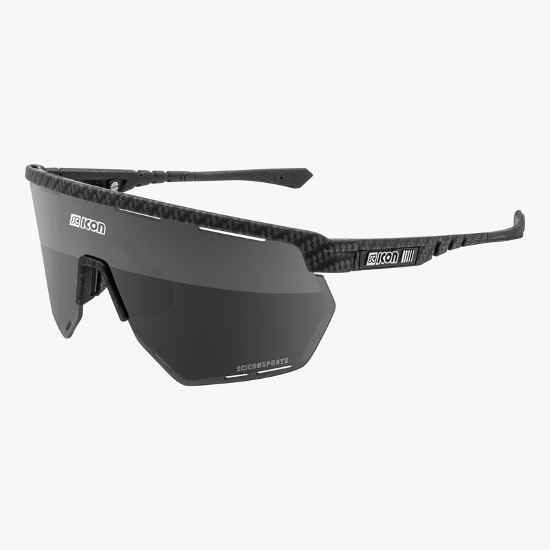 Scicon Aerowing Occhiali Ciclismo Carbon/Argento Offerta