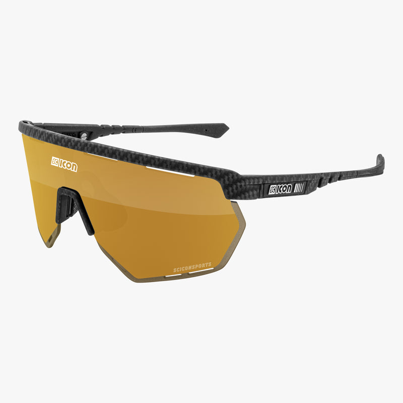 Scicon Aerowing Occhiali Ciclismo Carbon Opaco/Bronzo Economico