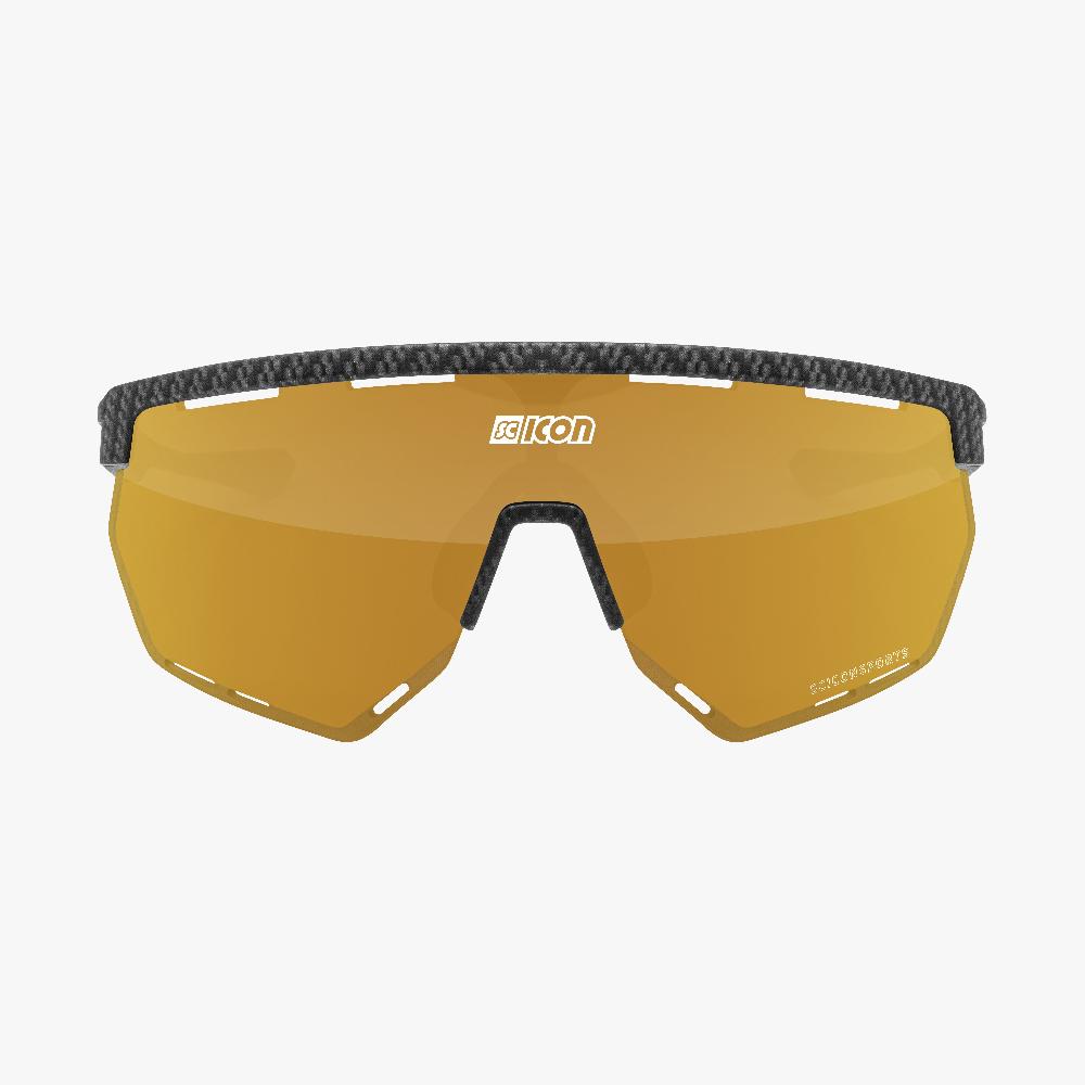 Scicon Aerowing Occhiali Ciclismo Carbon Opaco/Bronzo Economico