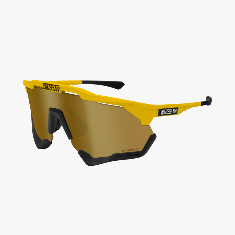 Scicon Aeroshade Occhiali Ciclismo Giallo/Bronzo In Vendita