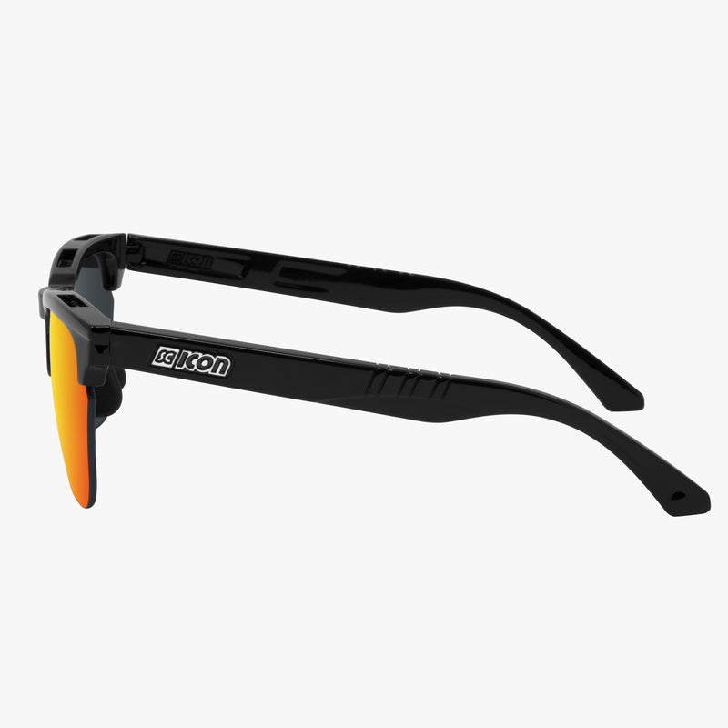 Scicon Occhiali da sole Gravel Nera/Lenti Rosse Specchiate Saldi