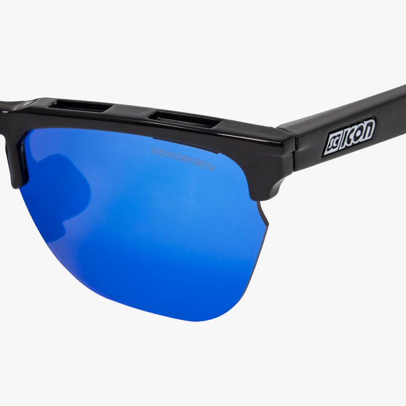 Scicon Occhiali da sole Gravel Nera Lenti Blu Specchiate Offerte