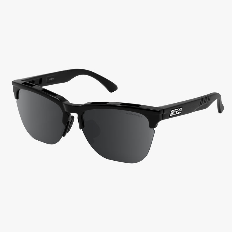 Scicon Occhiali da sole Gravel Nera/Lenti Argento Specchiate