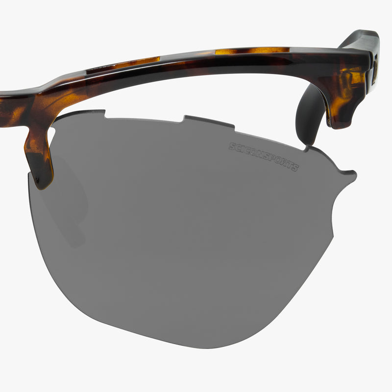 Scicon Occhiali da sole Gravel Tartarugati/Lenti Argento Specchiate Negozio