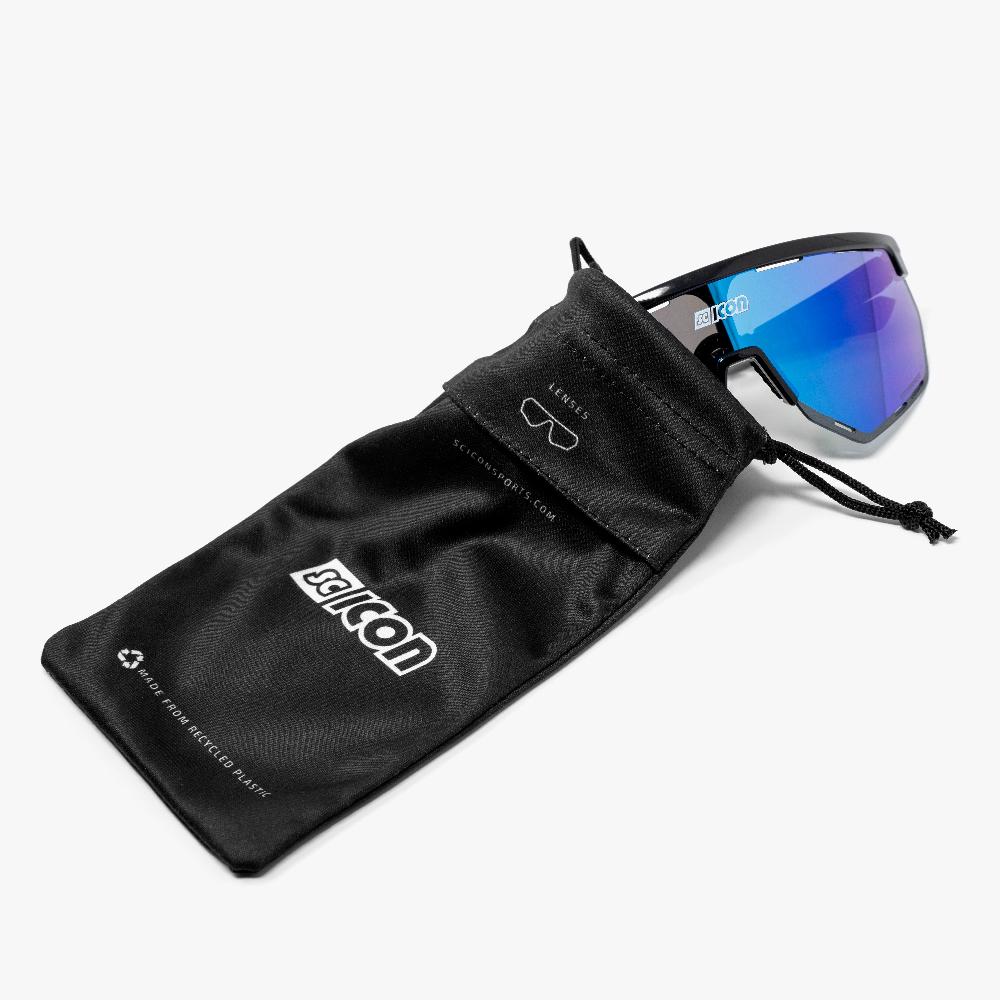 Scicon Astuccio porta occhiali in microfibra riciclata Nero Cyber Monday