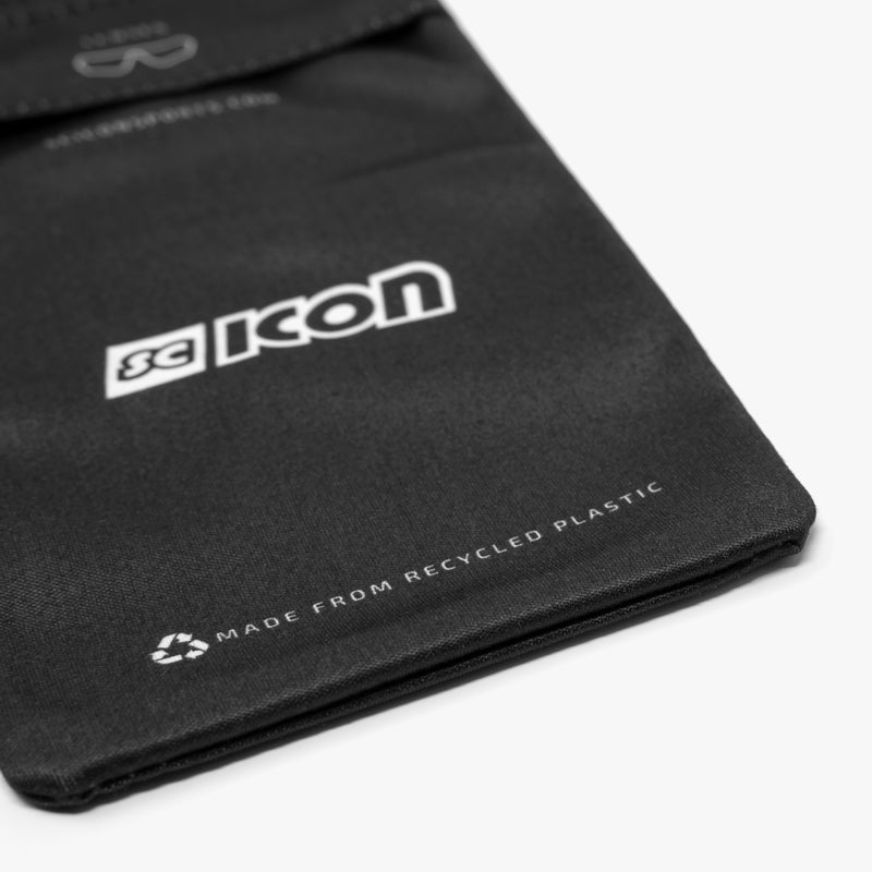 Scicon Astuccio porta occhiali in microfibra riciclata Nero Cyber Monday