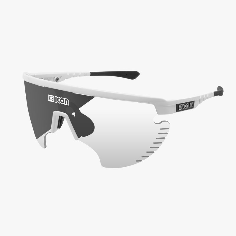 Scicon Occhiali Sportivi Aerowing Lamon Bianca/Lente Argento Bestseller