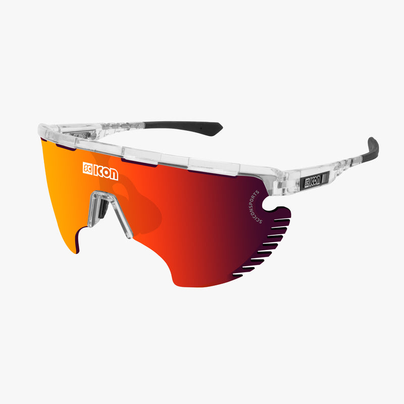 Scicon Occhiali Aerowing Lamon Cristallo/Lente Rossa Specchiata Offerte stagionali