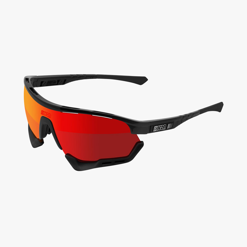 Scicon Aerotech XL Occhiali Sportivi Nero/Rosso Ultimi due giorni