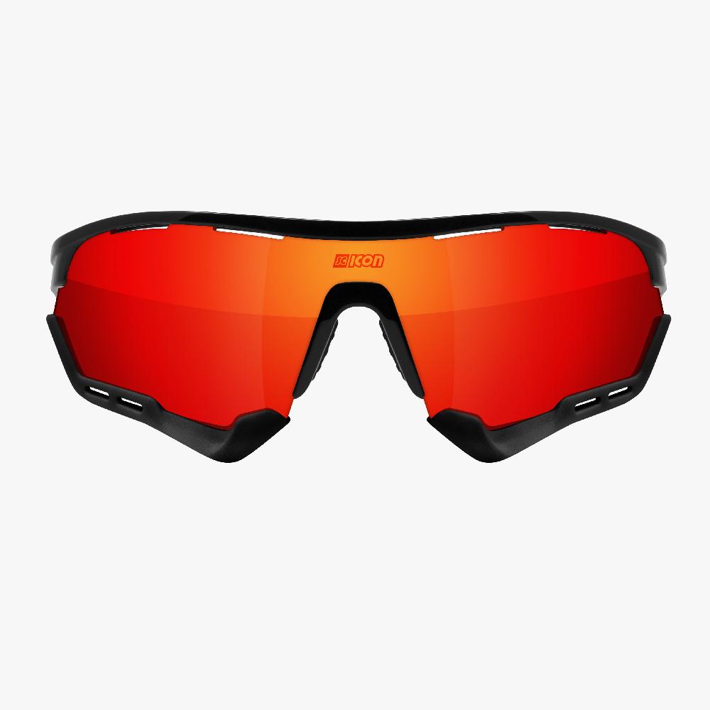 Scicon Aerotech XL Occhiali Sportivi Nero/Rosso Ultimi due giorni