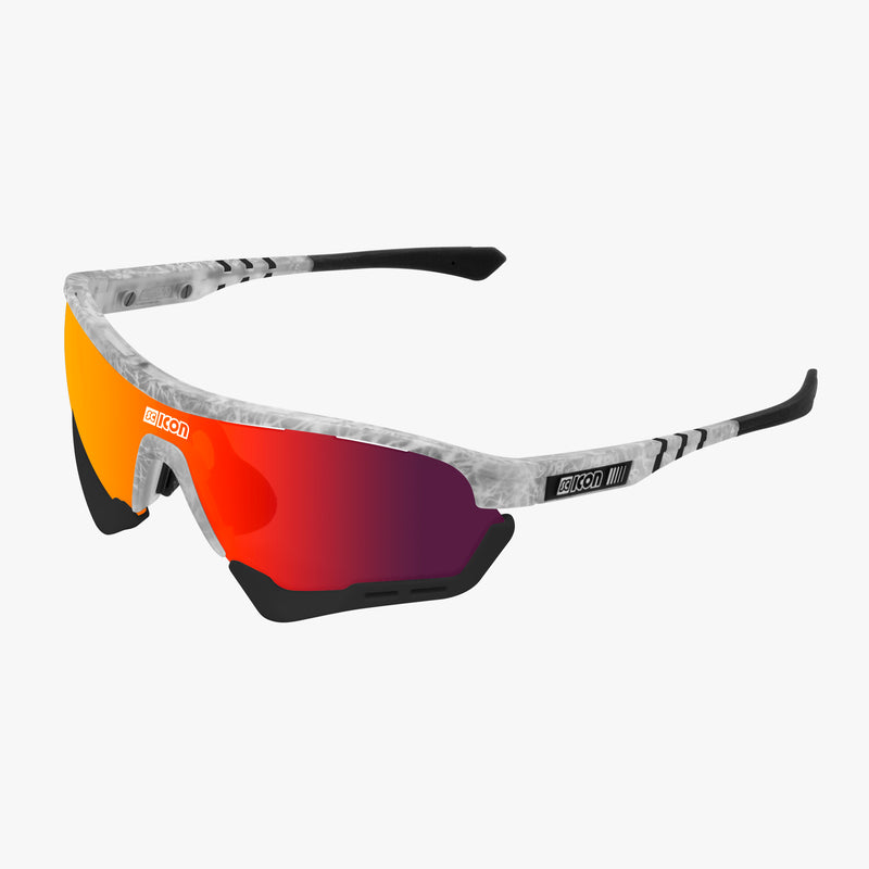 Scicon Aerotech SCN-PP Occhiali Sportivi Bianco/Rosso 2025
