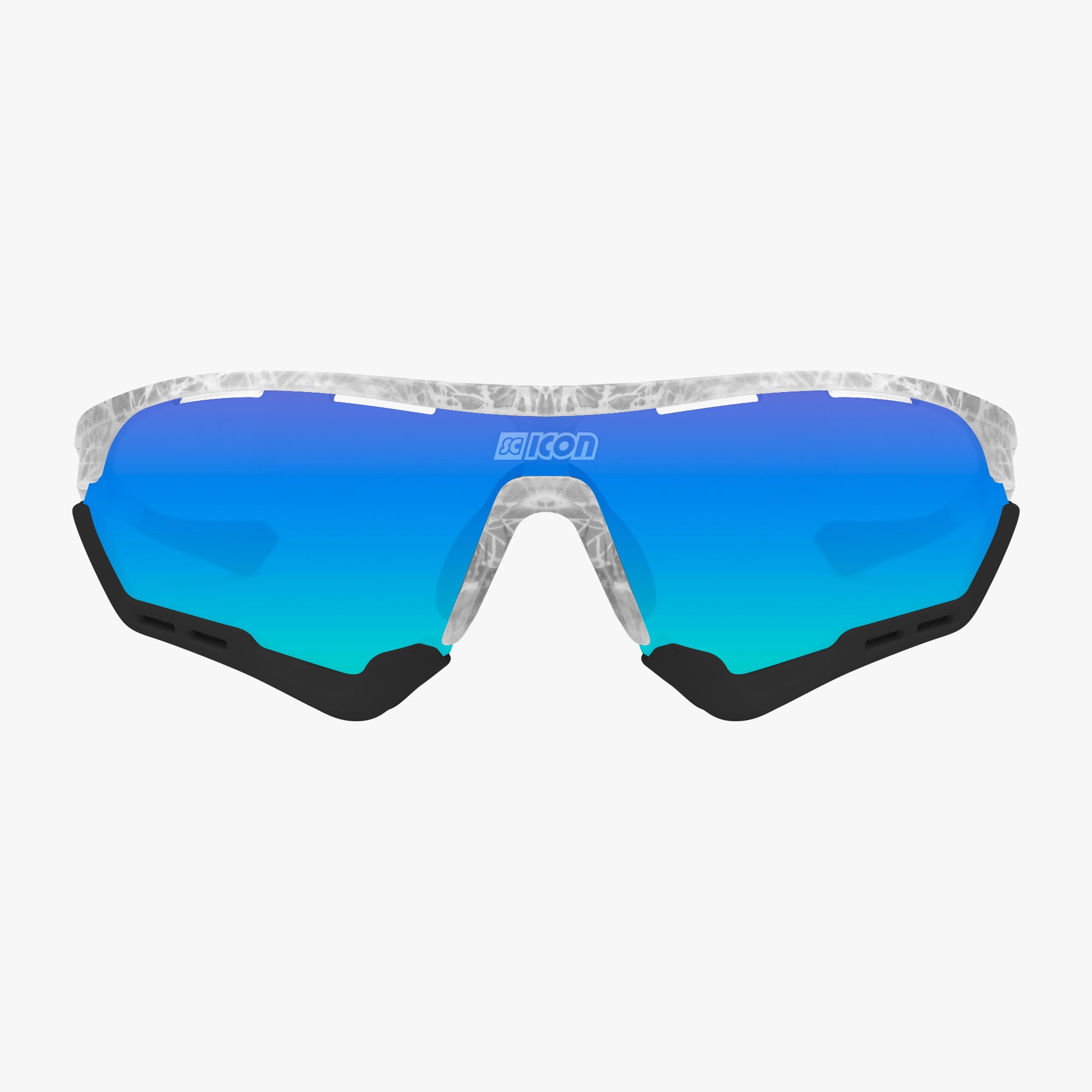 Scicon Aerotech SCN-PP Occhiali Sportivi Bianco/Blu Italy