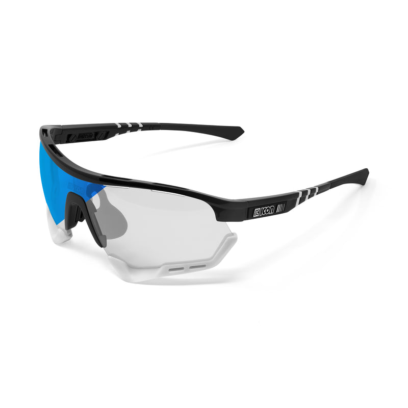 Scicon Aerotech SCN-XT Fotocromatico XL Nero/Blu Spedizione Gratuita