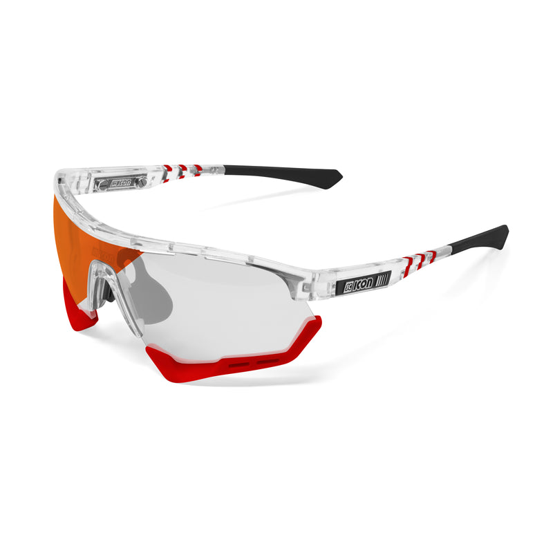 Scicon Aerotech SCN-XT Fotocromatico XL Cristallo/Rosso Prezzo Ridotto