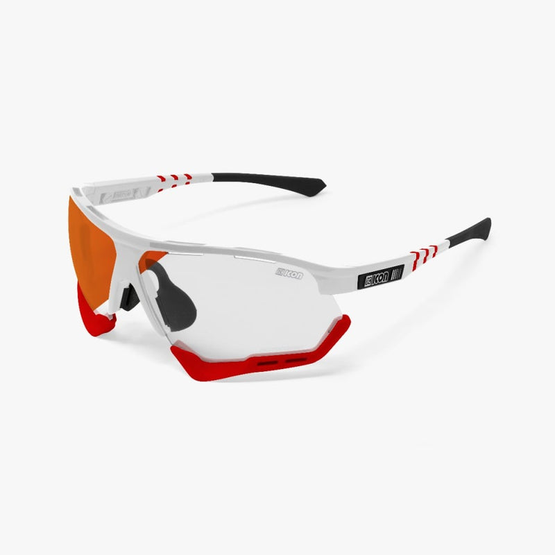 Scicon Aerocomfort SCN-XT Fotocromatico Bianco/Rosso
