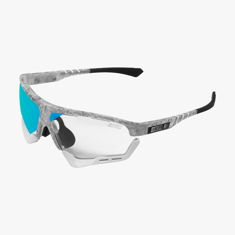 Scicon Aerocomfort SCN-XT Fotocromatico Bianco/Blu Spedizione gratuita