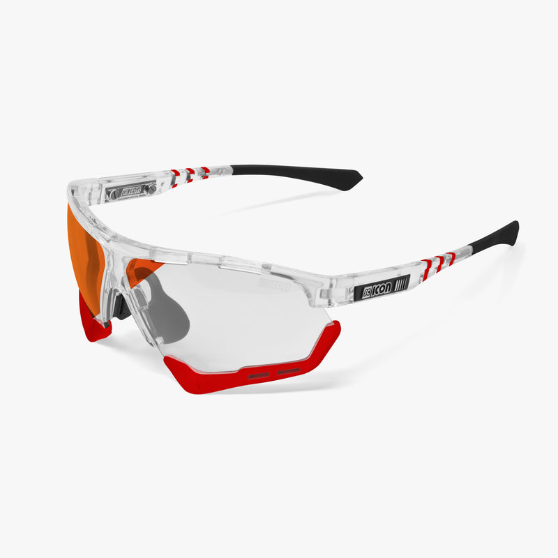 Scicon Aerocomfort SCN-XT Fotocromatico Cristallo/Rosso Prezzo di fabbrica