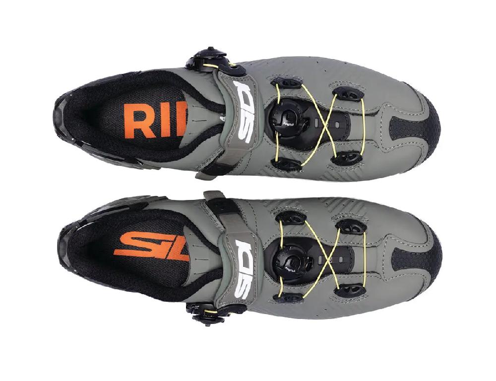 Sidi MTB DRAKO 2S SRS - military - yellow / Regular / 38 Prezzo Ridotto