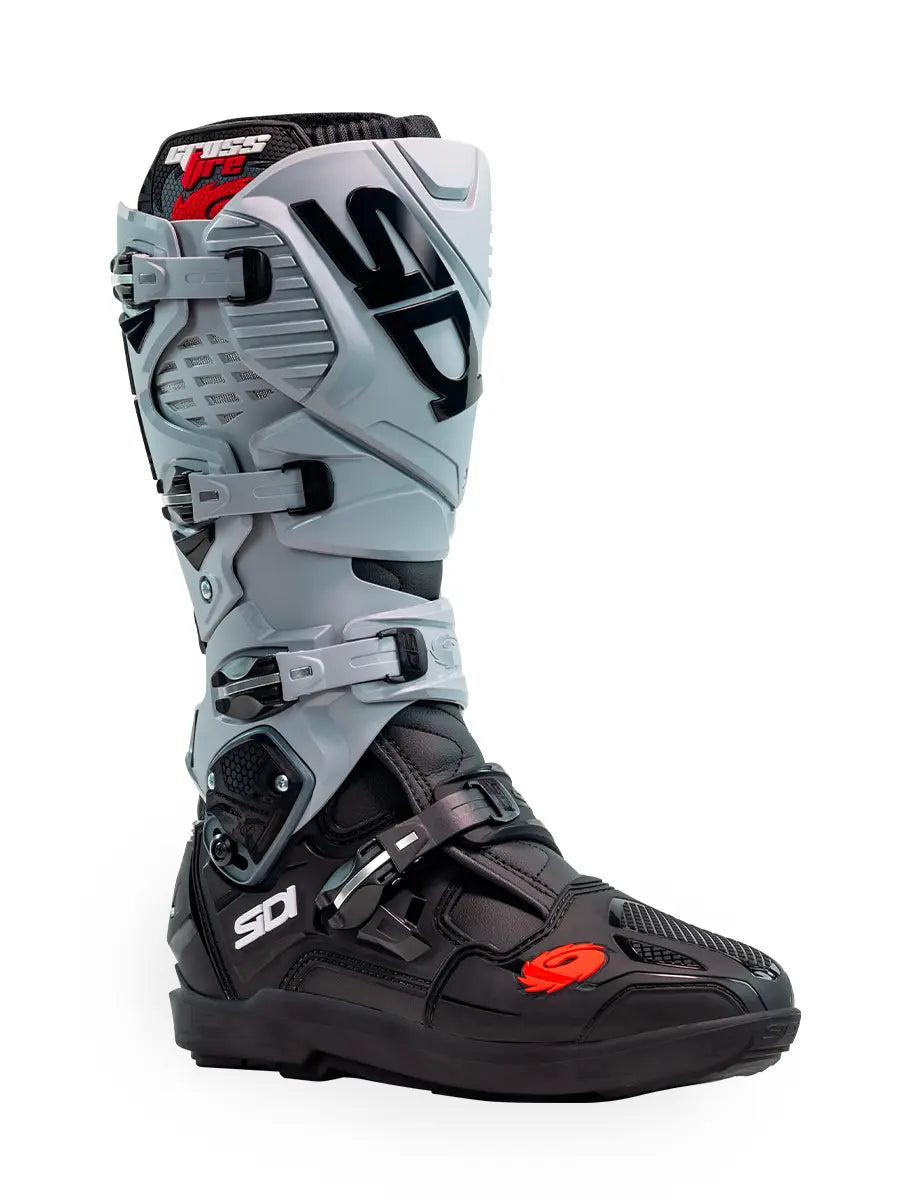 Sidi CROSSFIRE 3 SRS - black - ash / Regular / 47 Spedizione Gratuita