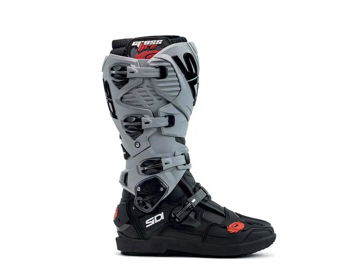 Sidi CROSSFIRE 3 SRS - black - ash / Regular / 47 Spedizione Gratuita