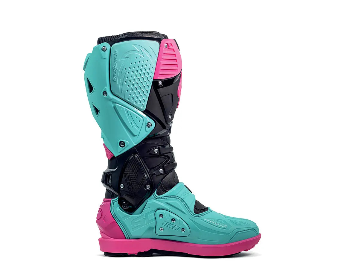 Sidi CROSSFIRE 3 SRS - black - mint - pink / Regular / 40 Soddisfazione Garantita
