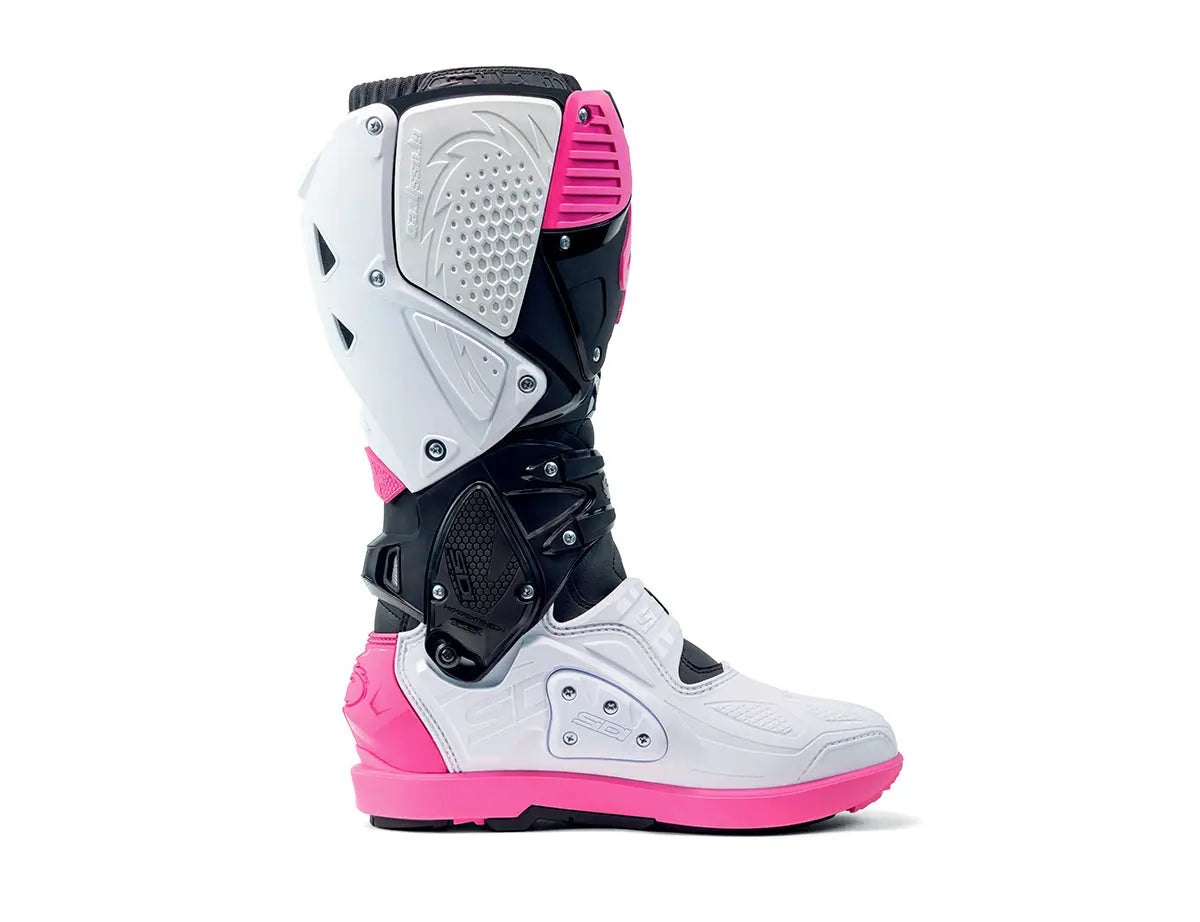 Sidi CROSSFIRE 3 SRS - black - white - pink / Regular / 40 Consegna Veloce