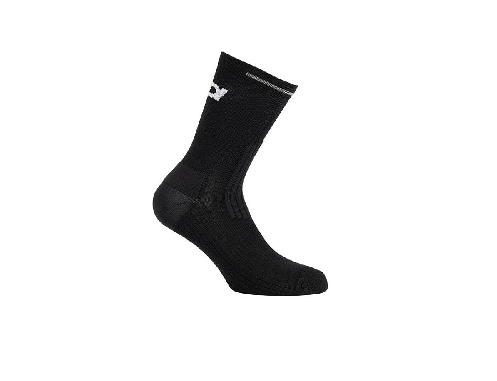 Sidi CALZINI VISIBILIS - 20 CM - black/white logo / Regular / 35/39 Outlet