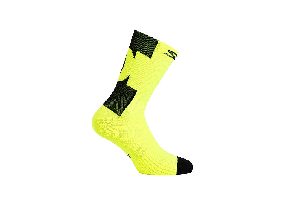 Sidi CALZINI CONFUSUM - 18 CM - yellow fluo / Regular / 35/39 In Vendita
