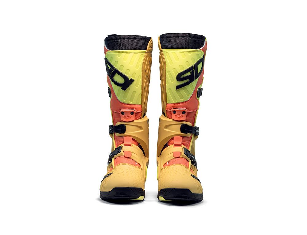 Sidi CROSSAIR - gold - lime / Regular / 37 Sconto di tempo limitato