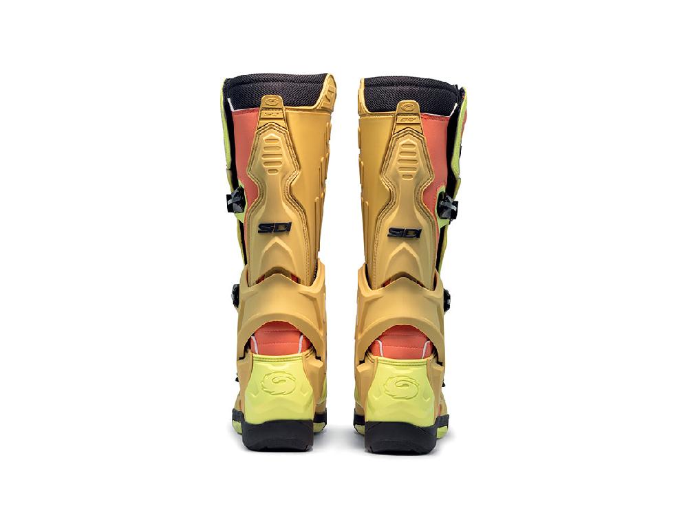 Sidi CROSSAIR - gold - lime / Regular / 37 Sconto di tempo limitato