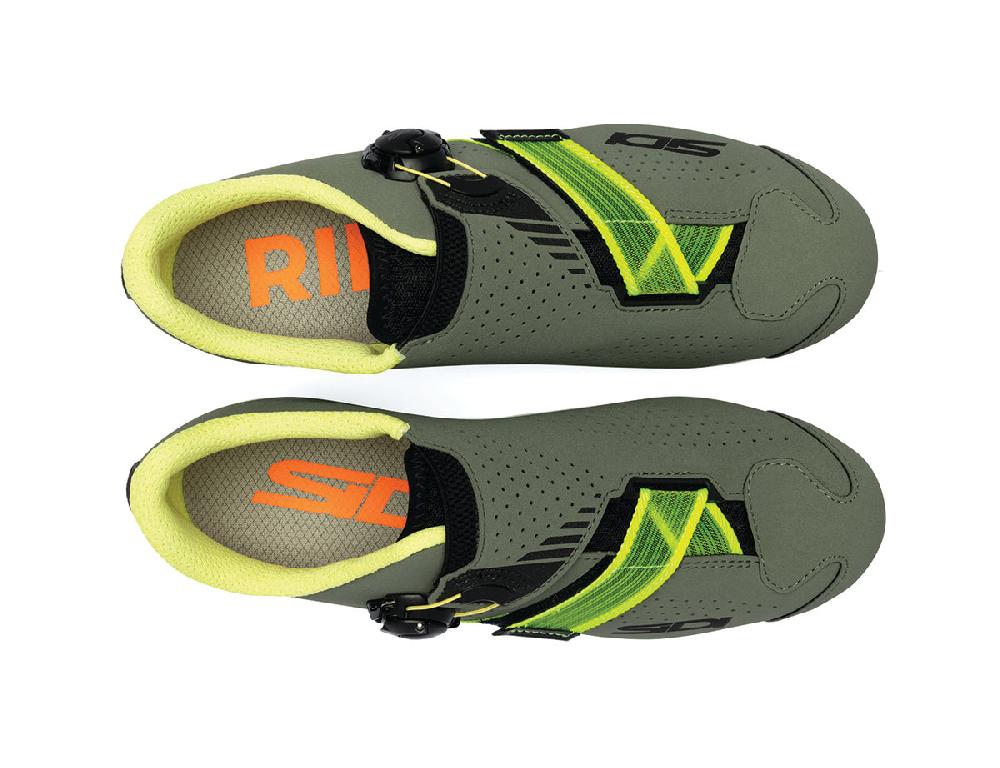 Sidi MTB AERTIS - military - yellow / Regular / 36 Vendite Flash