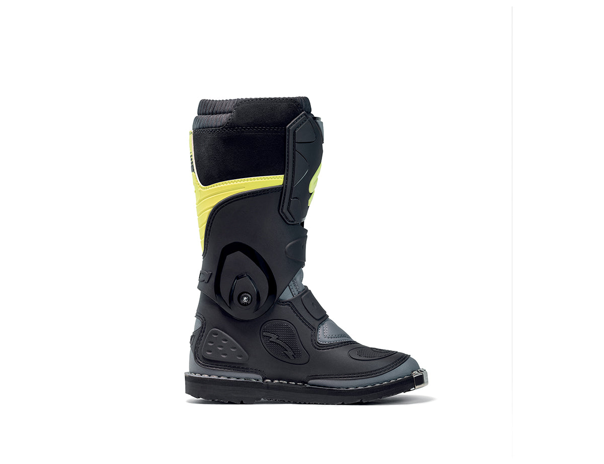 Sidi FLAME - black - lime / Regular / 31 Grandi sconti