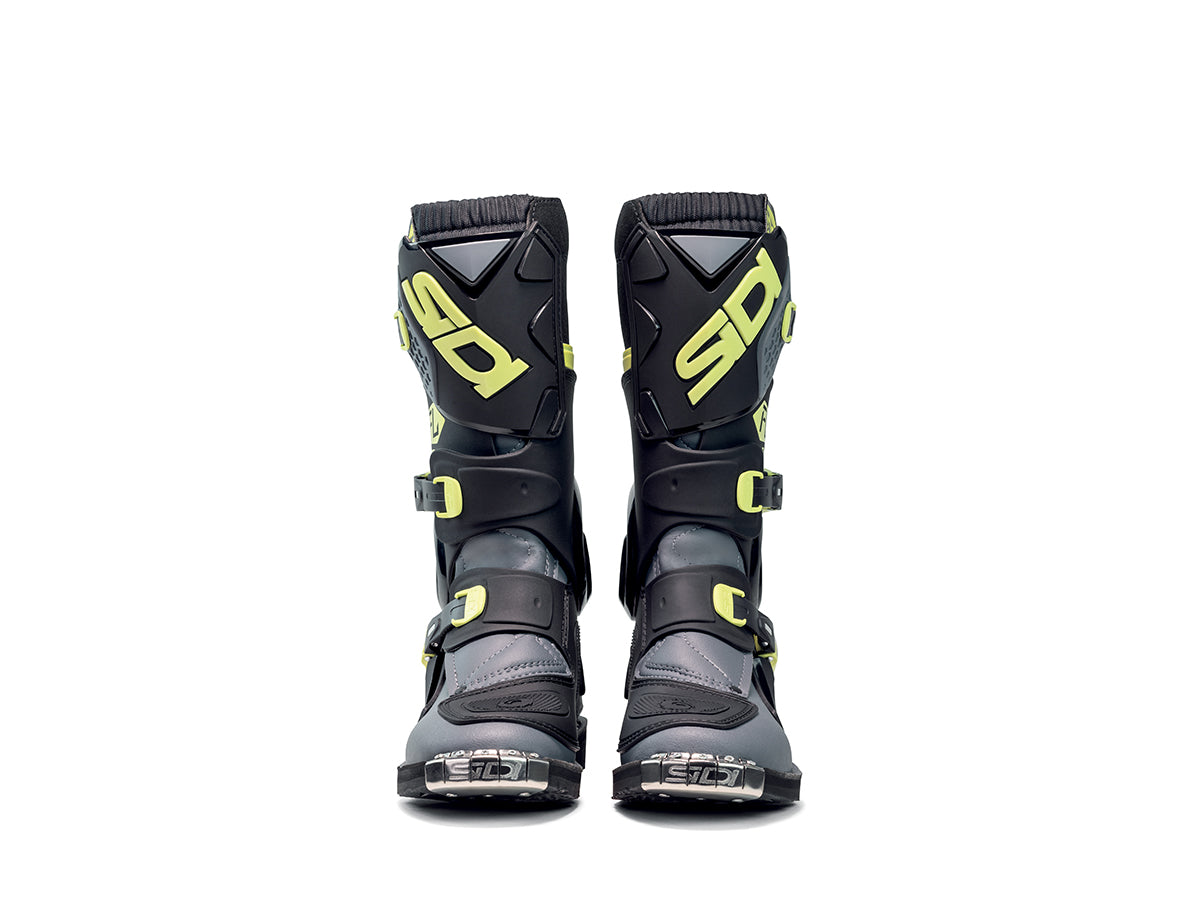 Sidi FLAME - black - lime / Regular / 31 Grandi sconti