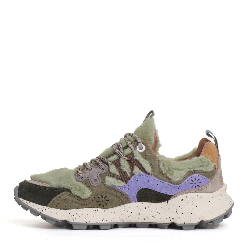 Sorelle Perego sneakers lilla e pelo verde Moda