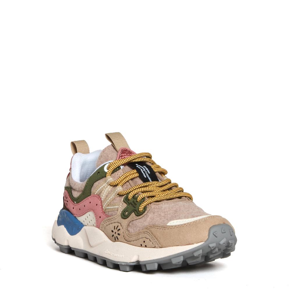 Sorelle Perego sneakers beige verde e rosa Prezzo di fabbrica