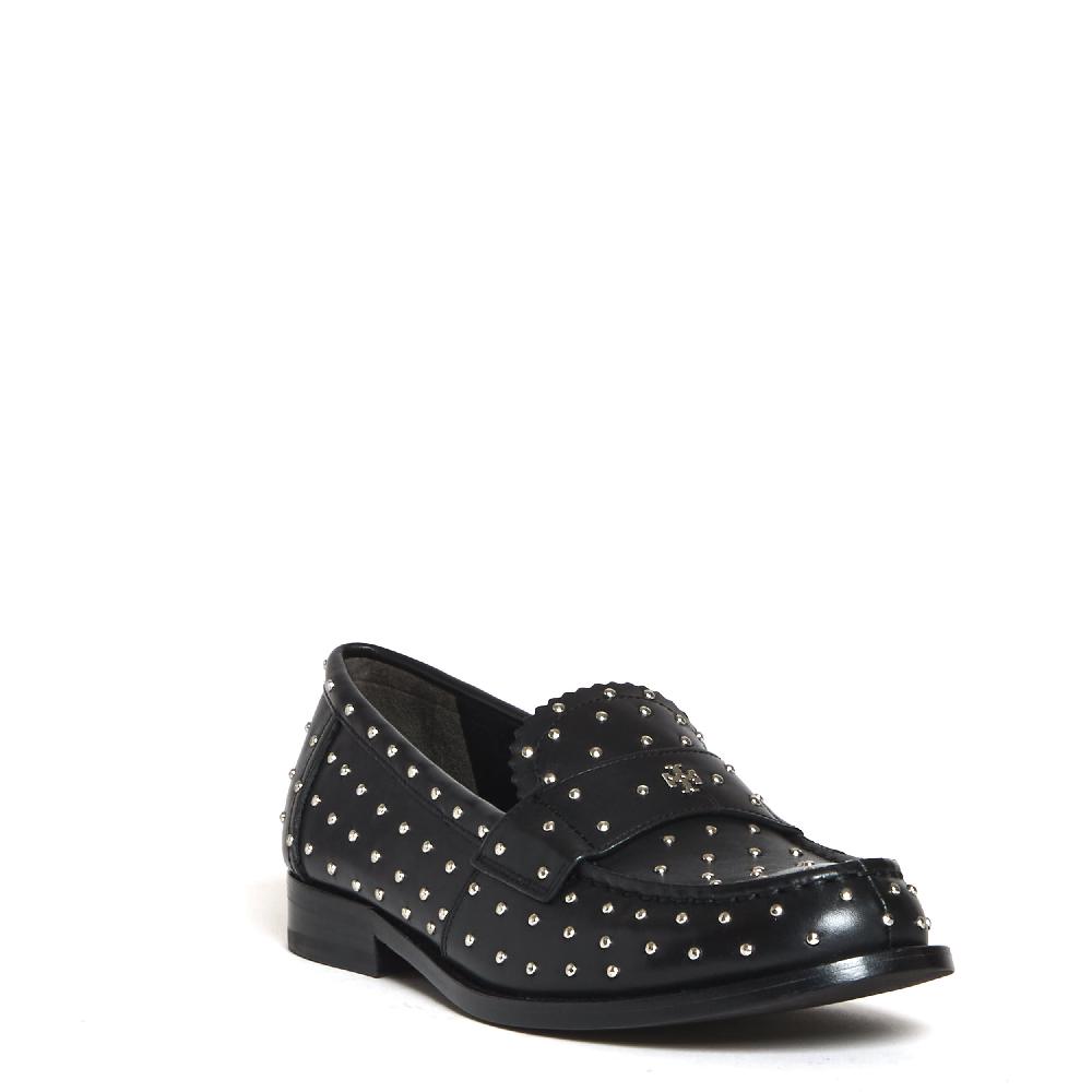 Sorelle Perego classic stud loafer black Cyber Monday