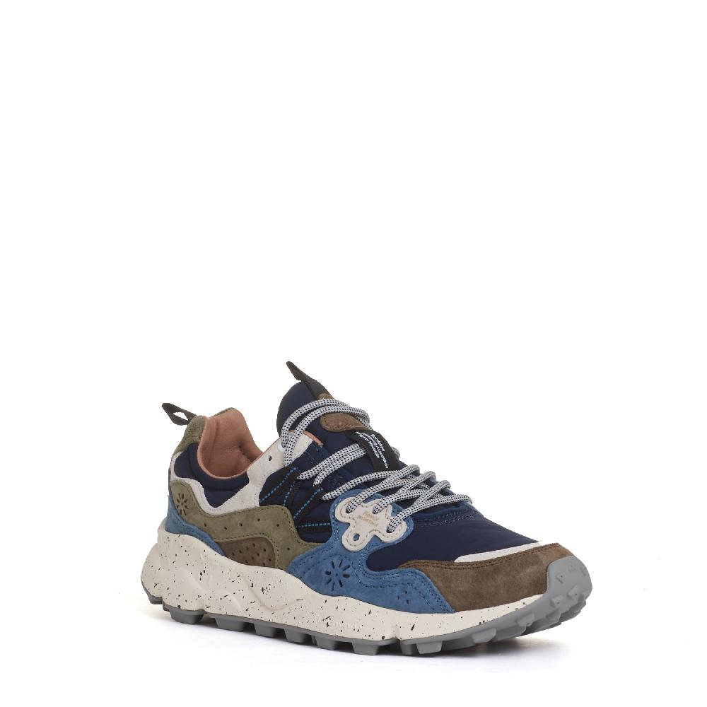 Sorelle Perego sneakers azzurra verde e grigia Online Outlet