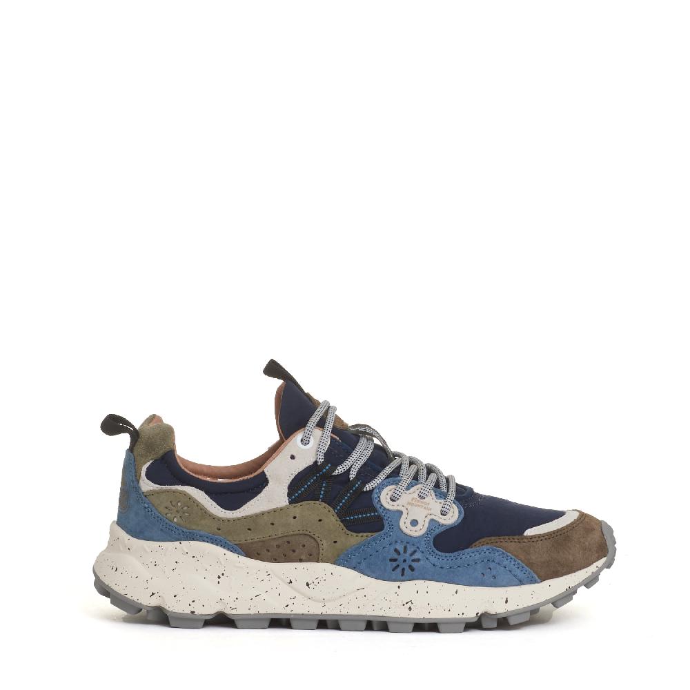 Sorelle Perego sneakers azzurra verde e grigia Online Outlet
