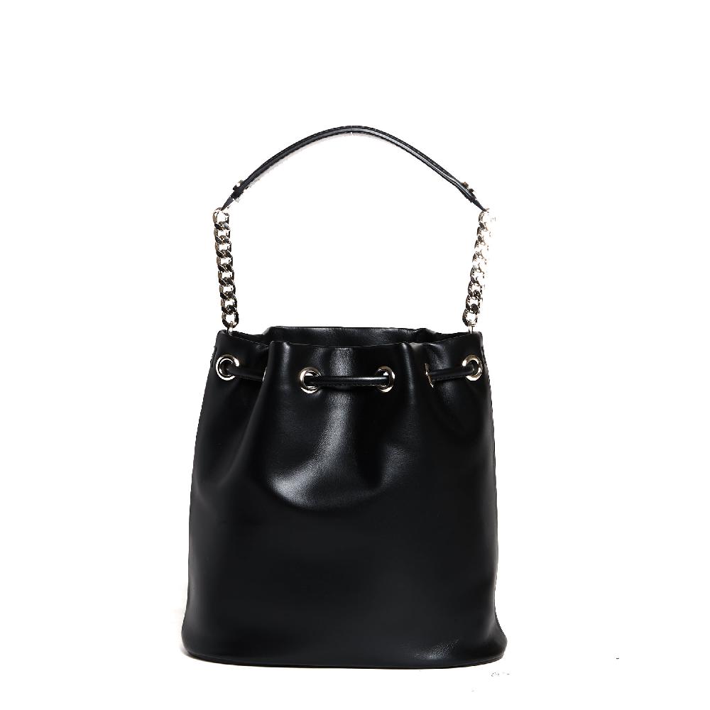 Sorelle Perego secchiello mini pelle nero Offerte esclusive