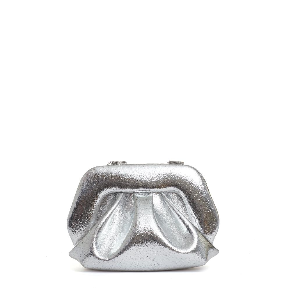 Sorelle Perego clutch argento manico catena Nuovi prodotti