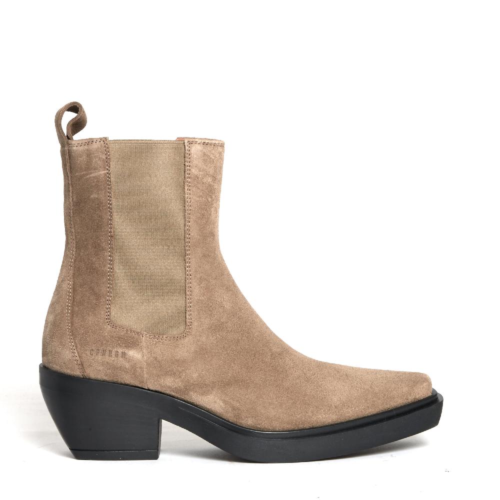 Sorelle Perego texano camoscio taupe Liquidazione