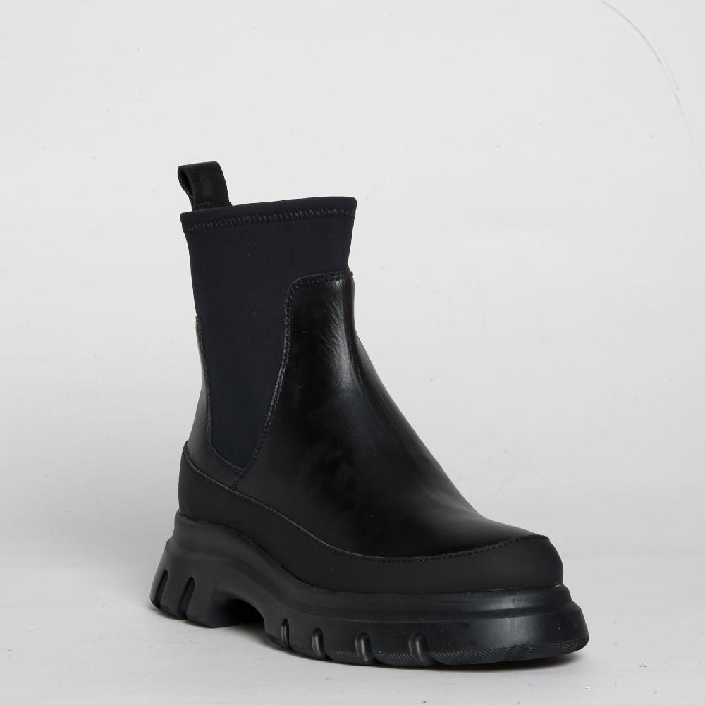 Sorelle Perego chelsea boot pelle nero Rilascio limitato