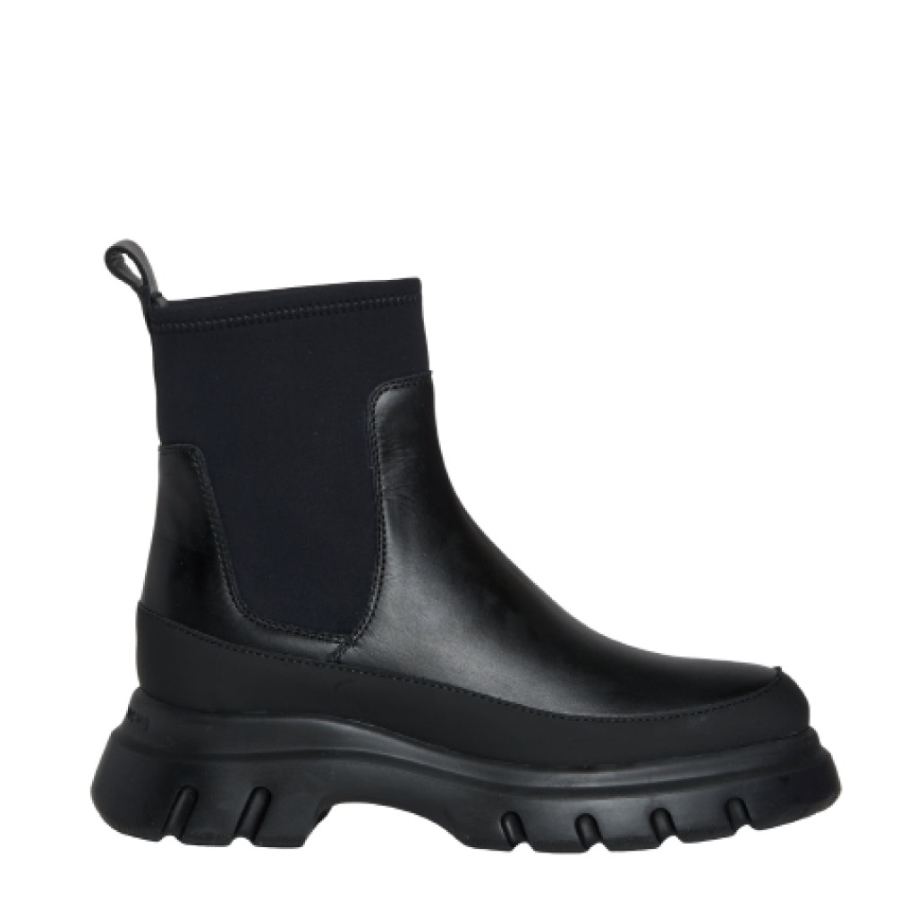 Sorelle Perego chelsea boot pelle nero Rilascio limitato