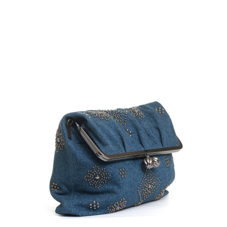 Sorelle Perego borsa in jeans tasca Latest stili